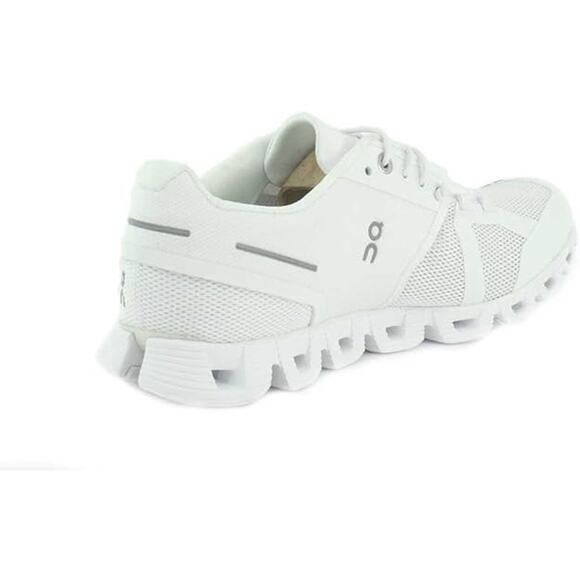 NWT On Women's Cloud Sneakers, All White, 11 Medium US - Picture 3 of 4
